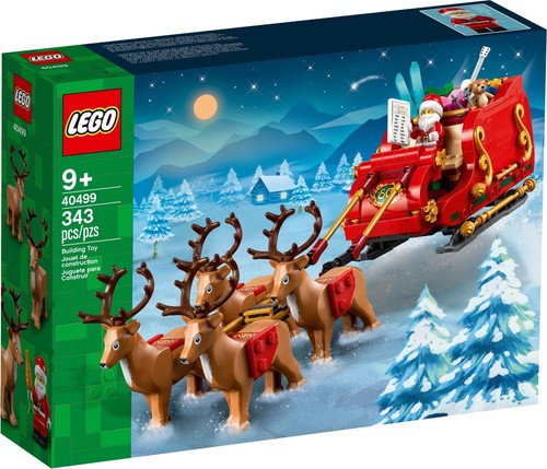 Lego 40499 slitta babbo - 40499, di