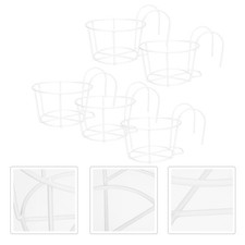  5 Pcs Porta Vasi Da Balcone