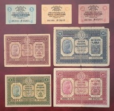 ITALIA WW1 - SERIE 5-10-50
