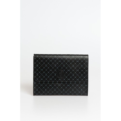 Trussardi black polyester men - black,