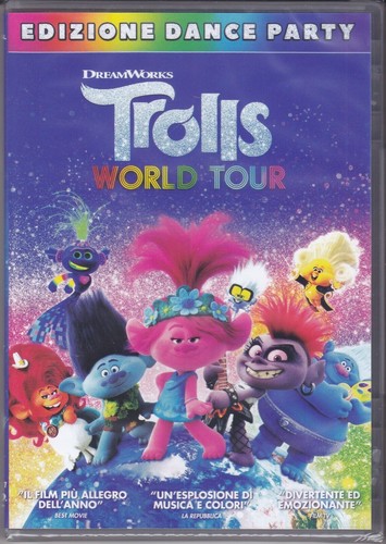 Dvd trolls world - 2, tour