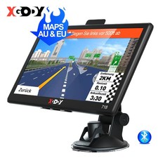 XGODY 2025 7 Pollici Navigatore Satellitare Auto Camion Mappa Europa 16G+256MB