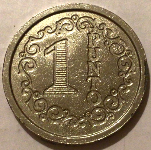 Gettone token sala giochi - token,