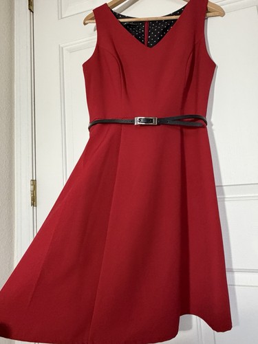 Abito agb petite rosso senza - agb, 6