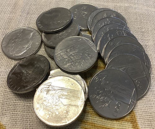 Monete lire 100 regno - monete,