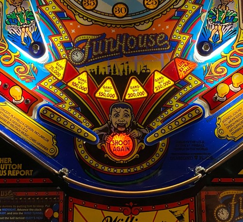 Williams funhouse flipper bat - flipper,