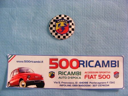 Fiat 500 r adesivo - 500, l