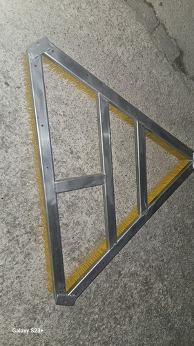 Spazzola triangolare - spazzola, da