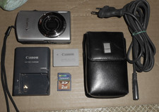 fotocamera CANON Digital IXUS 870 IS - 10 MP +caricabatteria+SD+custodia