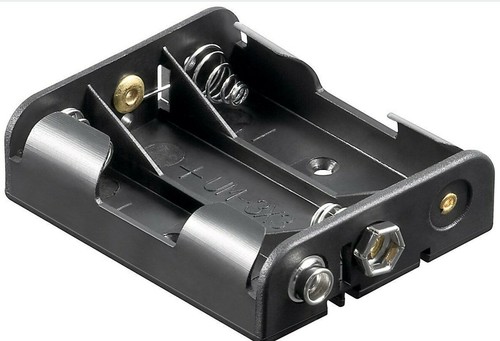 Porta batterie stilo aa - batterie, 3