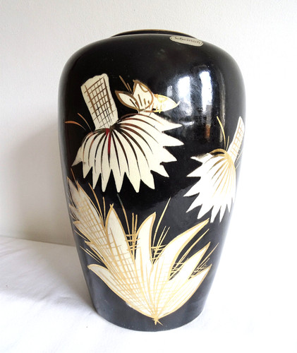 Vaso ceramica art deco - art,