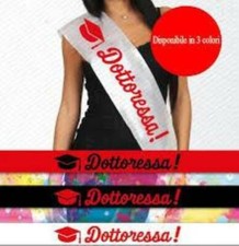FASCIA DOTTORESSA X LAUREA