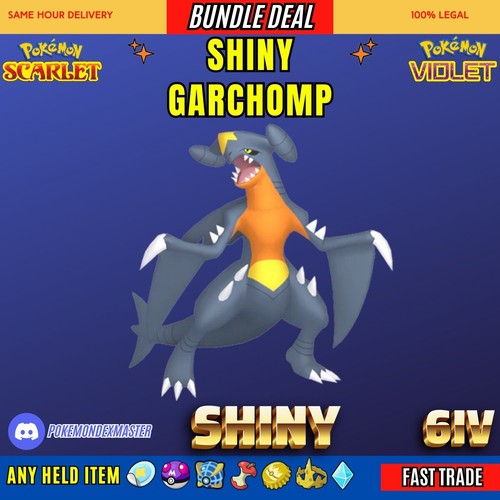 6iv shiny garchomp - 6iv,