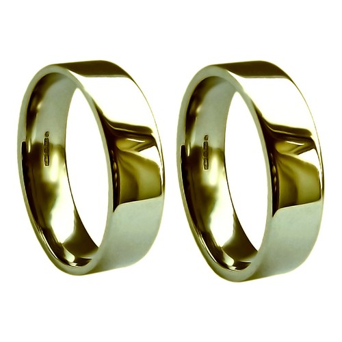 6mm 18ct oro giallo - oro,