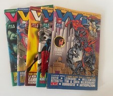 LOTTO WIZ N. 1-2-3-4-5 FUMETTI MARVEL 1995-6 OTTIME CONDIZIONI