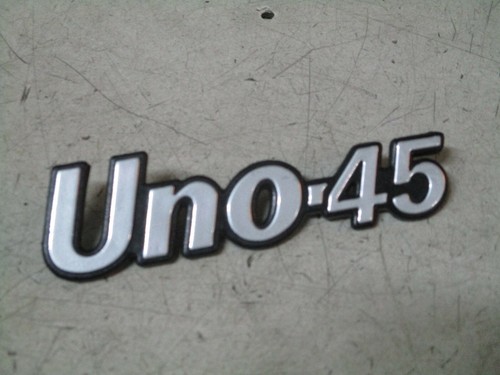 Scritta posteriore fiat uno - posteriore,
