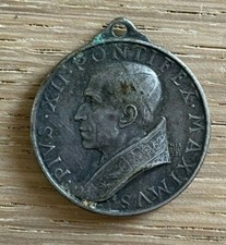 Antica medaglia Papa Pio XII e