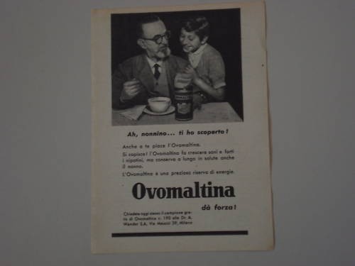Advertising pubblicità 1956 - pubblicità,