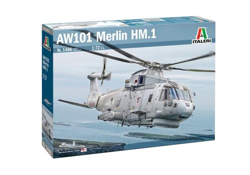 Italeri 101 merlin - 1:72, aw-101