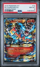 2016 Pokemon M Charizard EX Generations XY #12 PSA 8 NM-MT