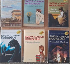 LOTTO 6 ROMANZI SVEVA CASATI MODIGNANI , Sperling 1991/2006