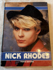 Duran Duran Nick Rhodes libro oversize lucido rilegato - come nuovo