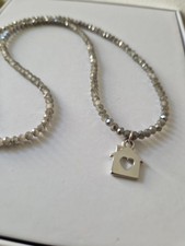 Collana perline cristalli - perline,