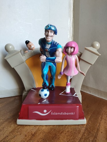 Salvadanaio lazy town latibaer - salvadanaio,