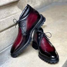 Stivali chukka da uomo fatti a