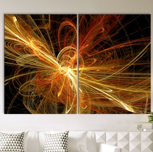 Luce astratto quadro tel - luce,