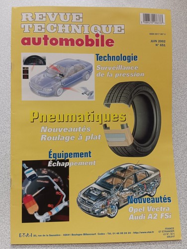 Rta revue technique automobile - revue,