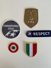 Toppa/Patch Set completo Champions League Triplete Maglia Inter 2010/2011