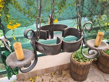 Lampadario In Ferro Battuto 3