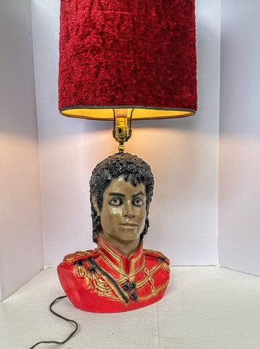 Lampada michael jackson rossa - michael,