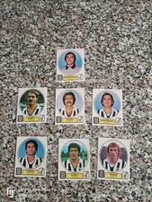 7 FIGURINE CALCIATORI JUVENTUS