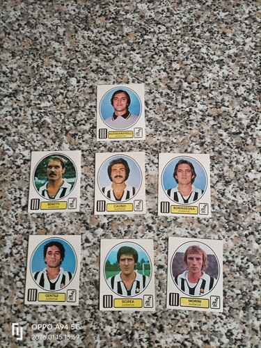 Figurine calciatori juventus - calciatori,