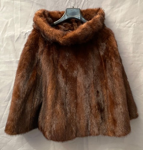 Poncho pelliccia visone - poncho, di