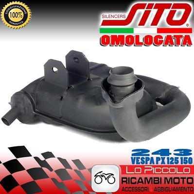 Marmitta piaggio vespa - vespa, t5