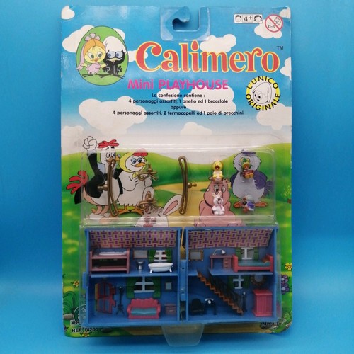 Calimero mini playset - calimero, polly