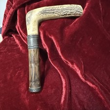 Antico manico bastone da