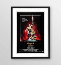 Poster con cornice " CONAN IL