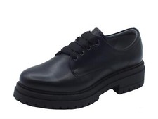 NeroGiardini I411418D Guanto Nero Francesine per Donna in pelle con tacco medio