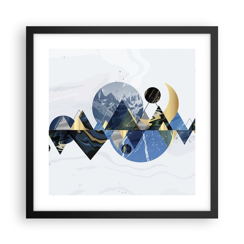 Poster 40x40cm astrazione - 40x40cm,