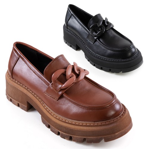 Scarpe donna college mocassino