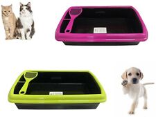 Lettiera gatto e cane aperta con setaccio paletta Lettiera animali cani gatti 