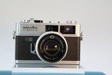 Minolta Hi-Matic E Rokkor-Qf 40mm F/1.7 Telemetro Minolta hi matic E
