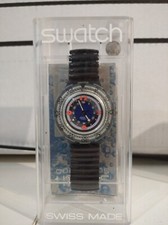 Swatch scuba modello sdm100/1 black gondola anno 1994 nuovo mai indossato 