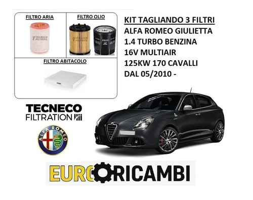 Kit tagliando filtri - tagliando, 3
