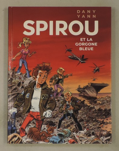 Spirou gorgone bleue - spirou,