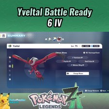 Yveltal Pokemon Leggende ZA
